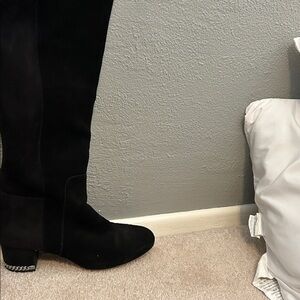 Michael Kors Black Heeled Boots